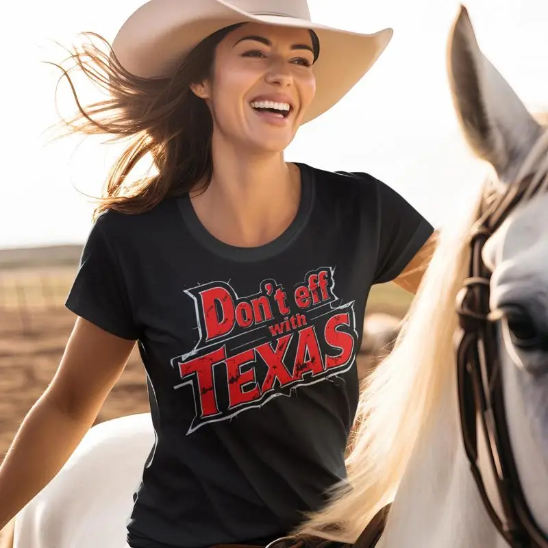 

Футболка «Не эффект с Техасом», забавная женская футболка с рисунком, карта государства с флагом