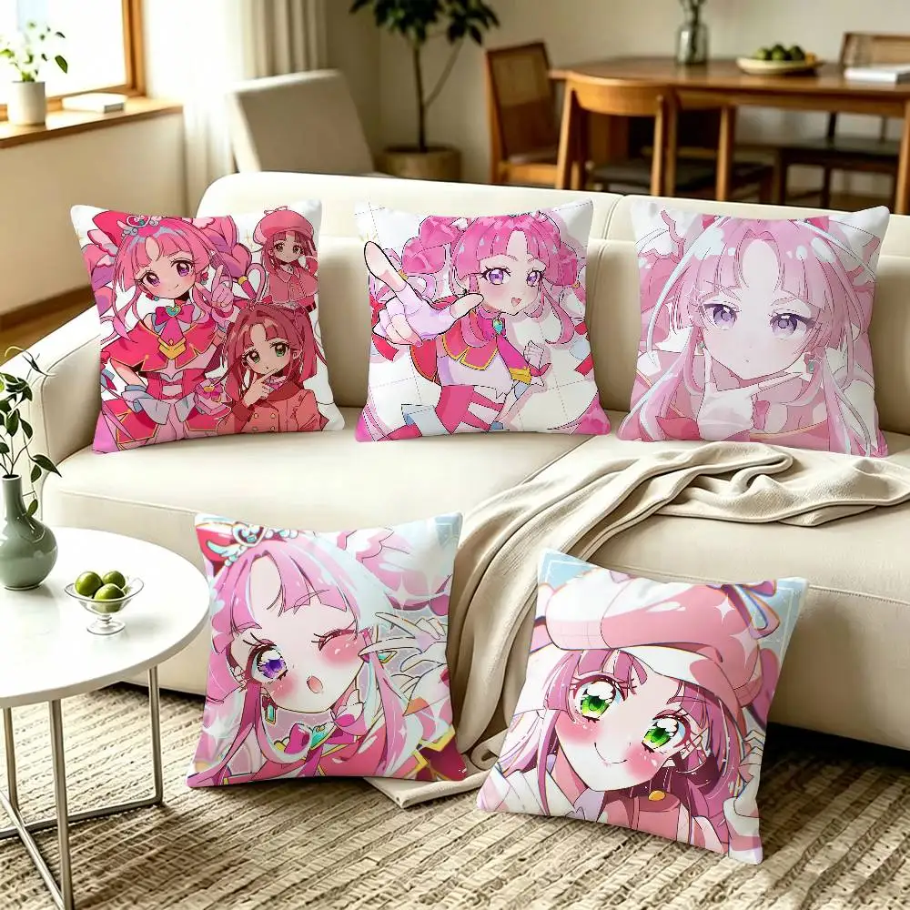 Kobayashi Mikuru Pretty Cure Cure Mystique   Home Sofa Cushion Covers and Aecorative Custom Pillow Covers