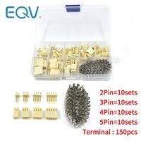 KF2510 Kits 40 sets Kit in box 2p 3p 4P 5pin 2.54mm Pitch Terminal / Housing / Pin Header Connectors Adaptor