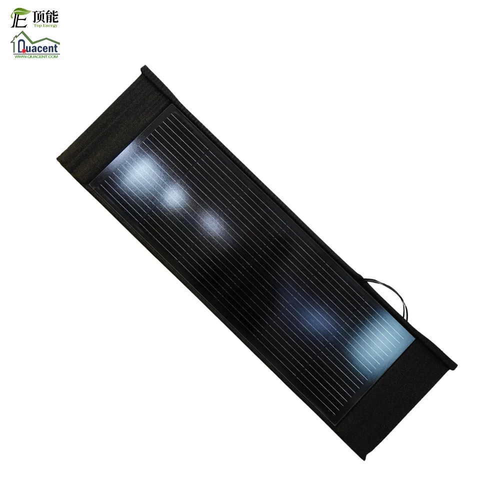 

Solar Roof Shingles Tiles Stone Coated Metal Roof Building Materials Solar Energy Roofing Tile