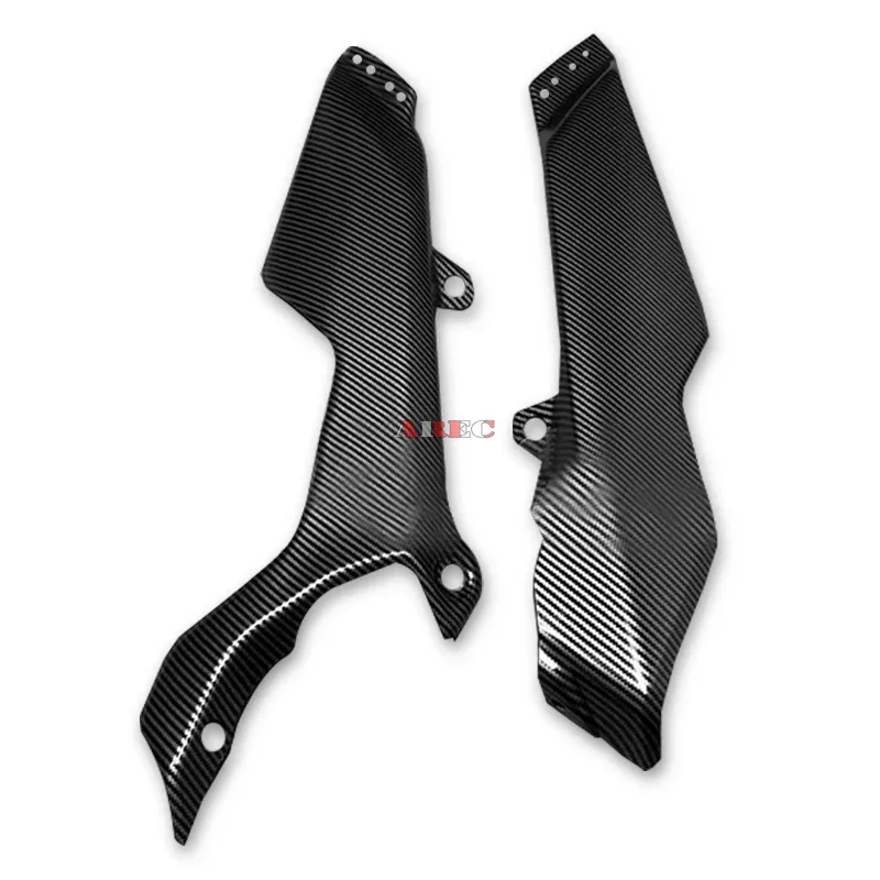 دراجة نارية YZFR7 Fairings ألياف الكربون نمط أسفل أسفل النفط البطن الجانب عموم هدية لياماها YZF R7 2021 2022 2023 YZF-R7