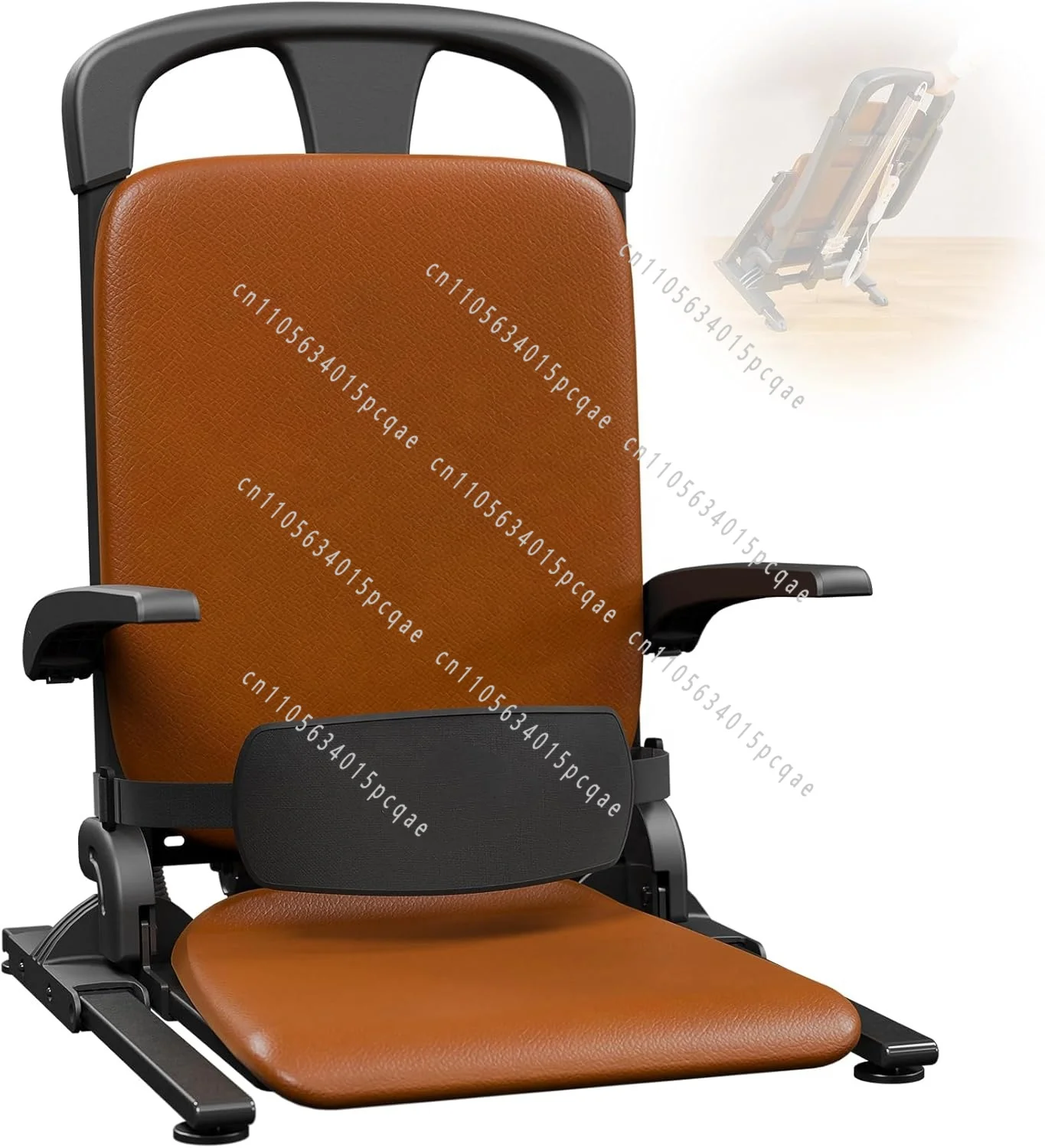 Electric Floor Lift Chair for Elderly Fall Recovery Height Adjustable Patient Lift Device Disabled Home Care Transfer Aid