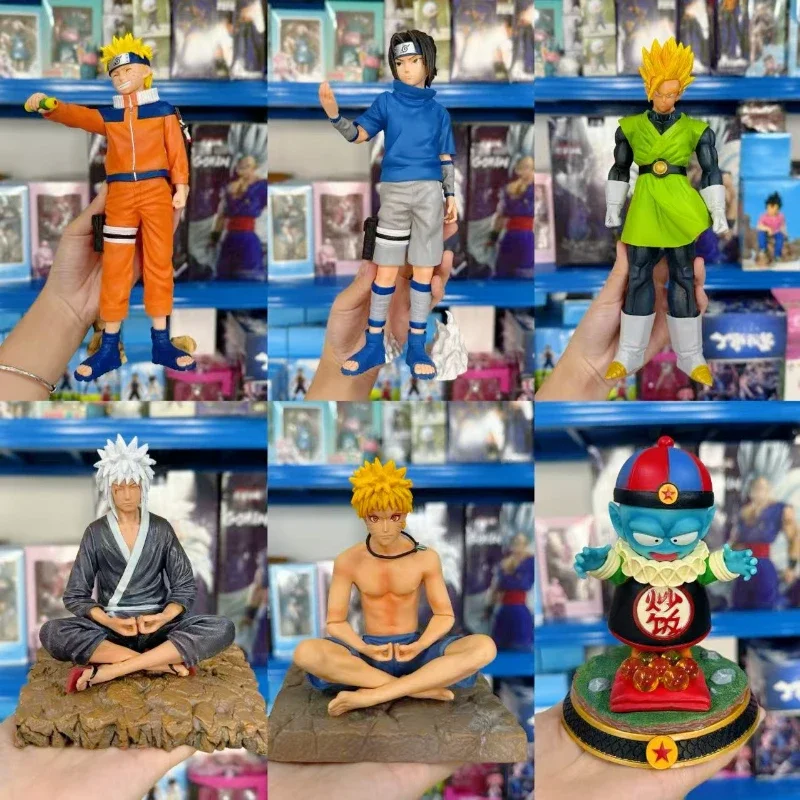 أنيمي اوتشيها ساسوكي تمثال الديكور ناروتو اوزوماكي الشكل عمل شيبودن تمثال البلاستيكية جمع سطح المكتب لعبة مجسمة دمية هدية