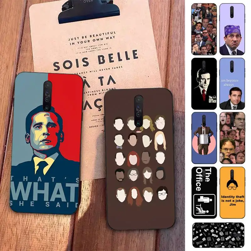 Michael Scott The Office Funny Humor TV Phone Case for Redmi 5 6 7 8 9 A 5plus K20 4X S2 GO 6 K30 pro