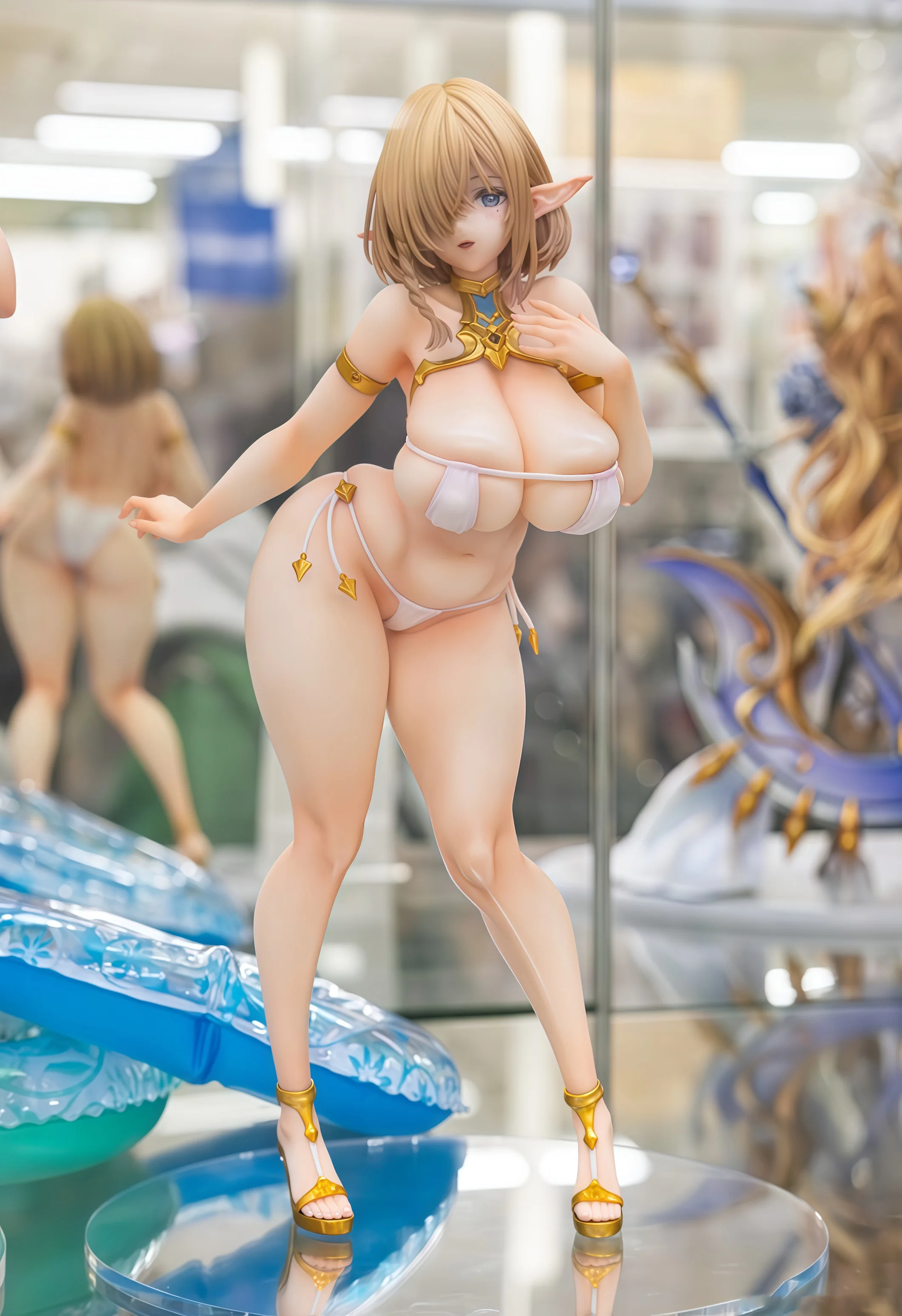 

Сказочная деревня Kukuru 24 см фигурка позы аниме статуя милый фэнтезийный декор для рабочего стола подарок