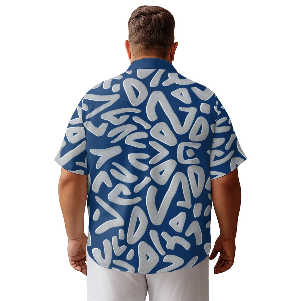 Camisa de praia de manga curta masculina, blusa casual simples, solta, fina, férias de verão, tamanho grande