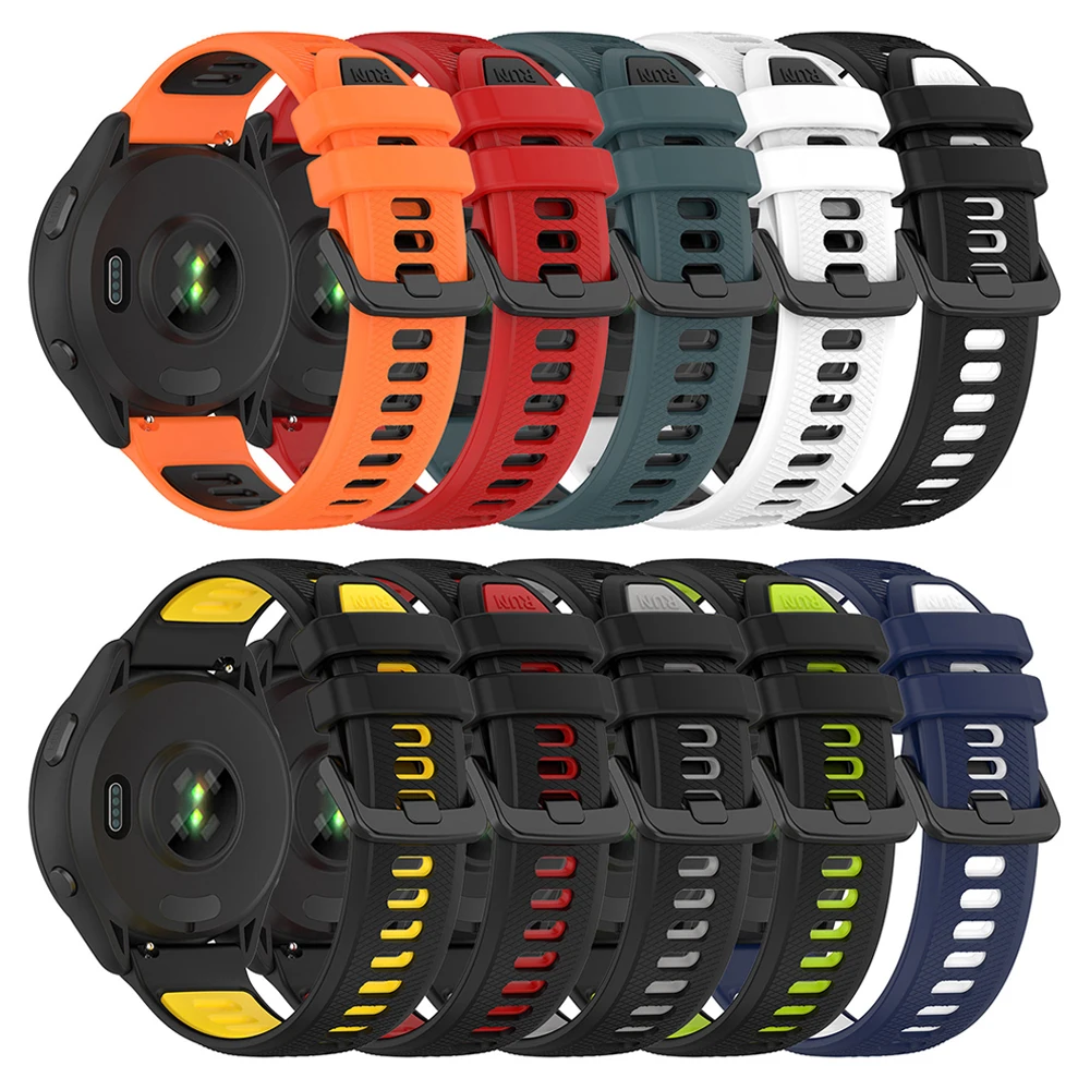 Мягкий силиконовый ремешок 20 мм 22 мм для COROS Pace 3 2, ремешок для COROS APEX 2 Pro/APEX 2/APEX 46 мм 42 мм/PACE Pro, сменный браслет