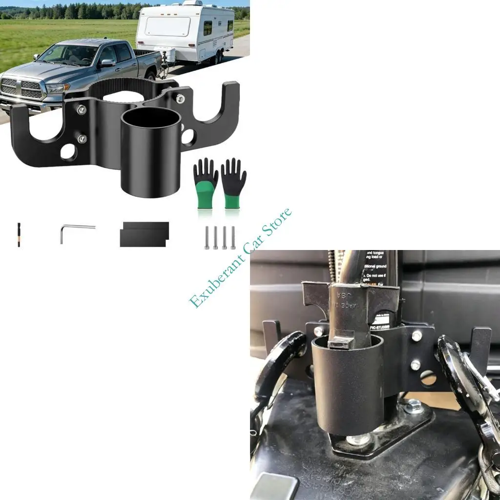 

Flexible Aluminum Trailer Attachment For Arranging Chains And Shielding Electrical Ports
