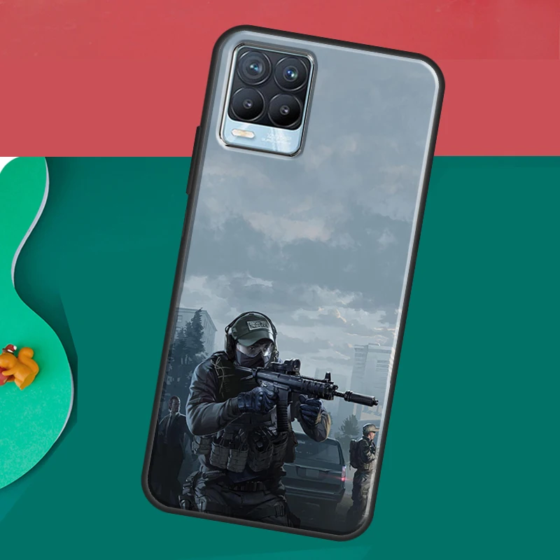 Escape From Tarkov Case For Realme 10 9 11 Pro Plus GT Neo 5 2T 3T C11 C15 C21Y C25s C30 C31 C33 C35 C55 Cover