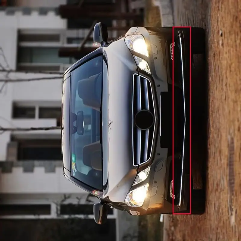 

A2078852321 A2078851921 A2078852021 Хромированная накладка на передний бампер, хромированный спойлер для Mercedes-Benz E-класса C207 A207 W207