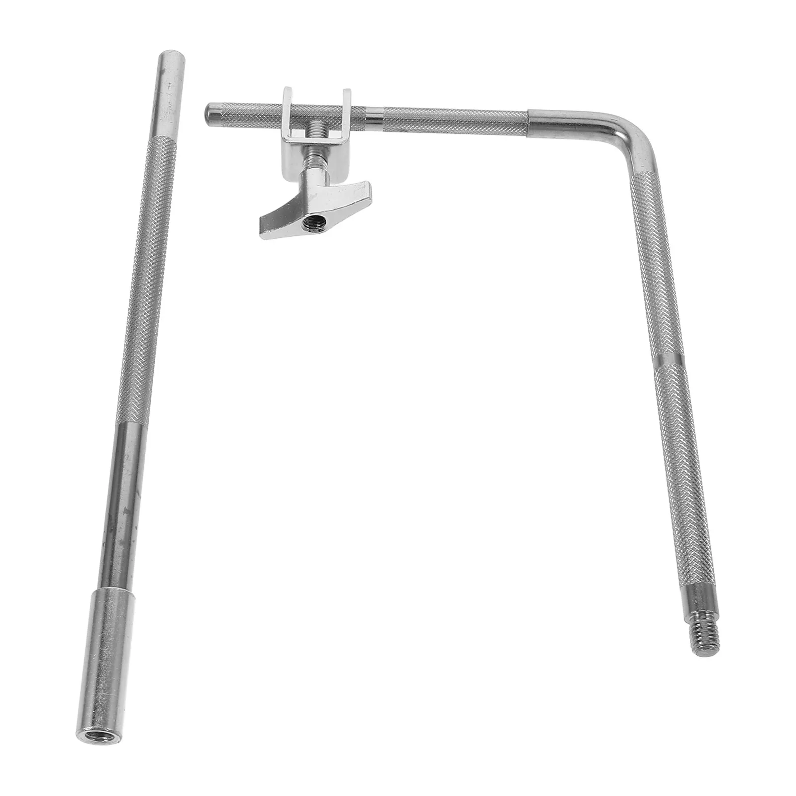 

Крепление для кравса на барабанную установку: прочный кронштейн из цинкового сплава для надежного крепления колокольчика, фиксирующий стержень для барабанного инструмента