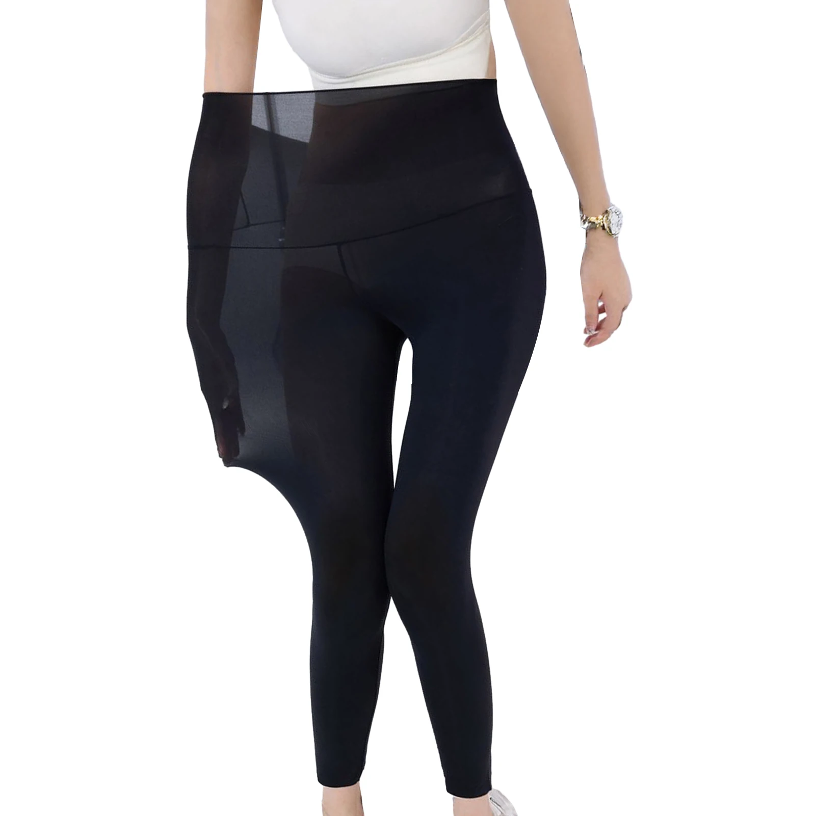 Fitness Sports Leggings Yoga Pants Women Sexy High Waist Stretch Workout Running Gym Leggings Solid Color Exercise Leggings