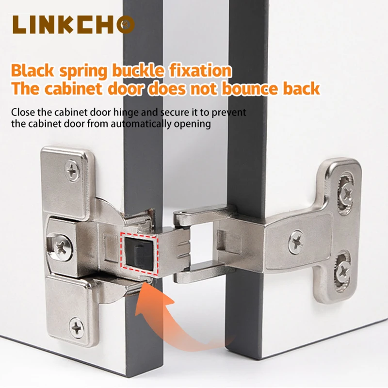 

270 Degree Zinc Alloy Hinge Pin Type Corner Cabinet Door Hinge for Folding Doors Soft Close Kitchen Hardware