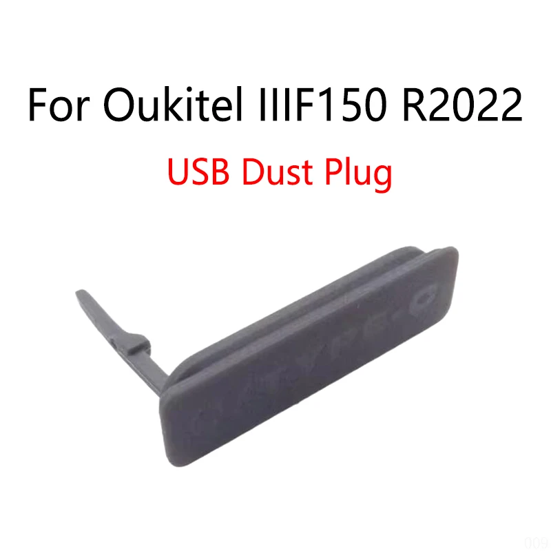 For Oukitel IIIF150 R2022 Type-C Charge Plug USB Charging Port Protector Cover SIM Card Slot Dust Plug