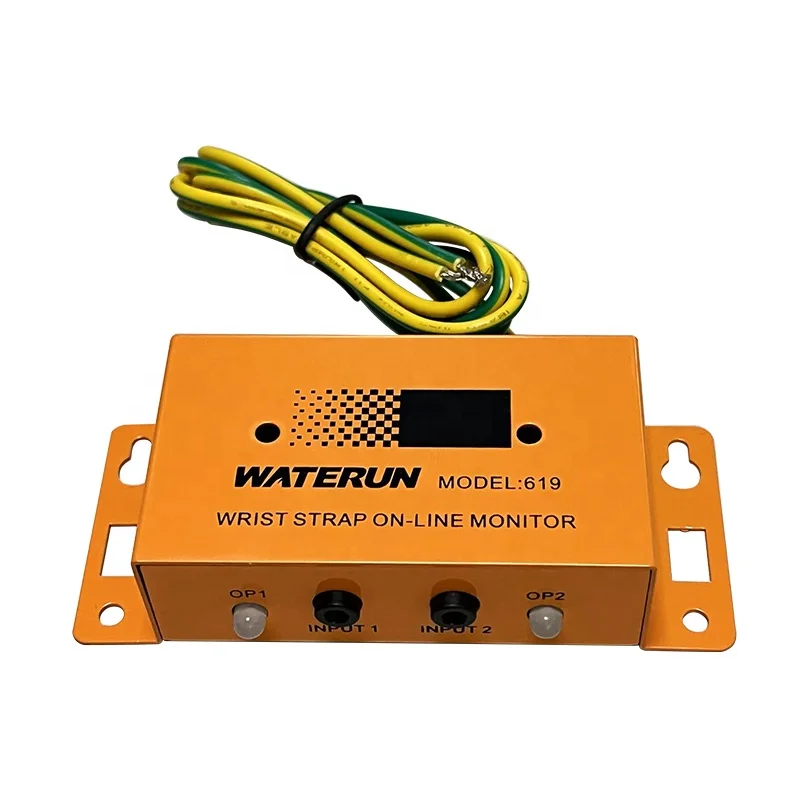 

Popular Waterun-619 Industrial Electronics Wrist Strap Testing Machinery & Industrial Equipment for Two Dual Wrist Straps