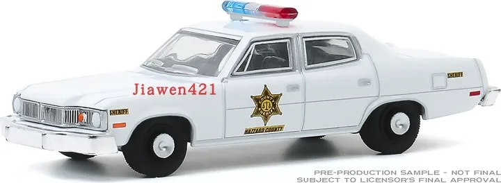 

AMC Matador Matador - Полицейская машина Hazard County 30177, модель из сплава, орнамент, игрушка для друзей