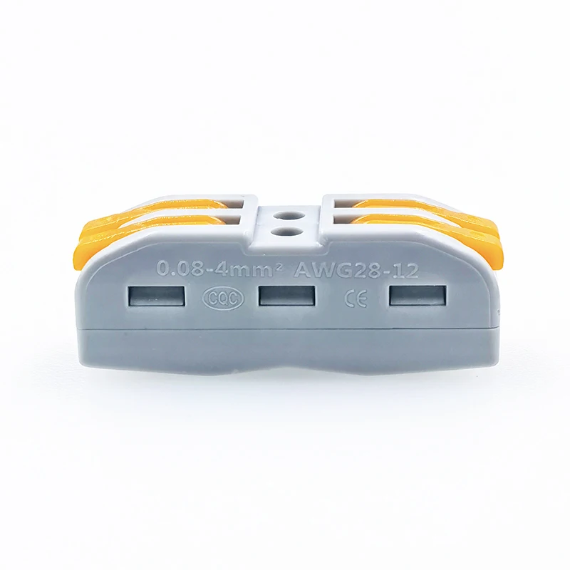 Cable Connector Butt Type Is Divided Into 2/3 2/3 Cable Dispenser Suitable For 0.2-4mm Wire LED Light Dispenser 10-100 Pieces