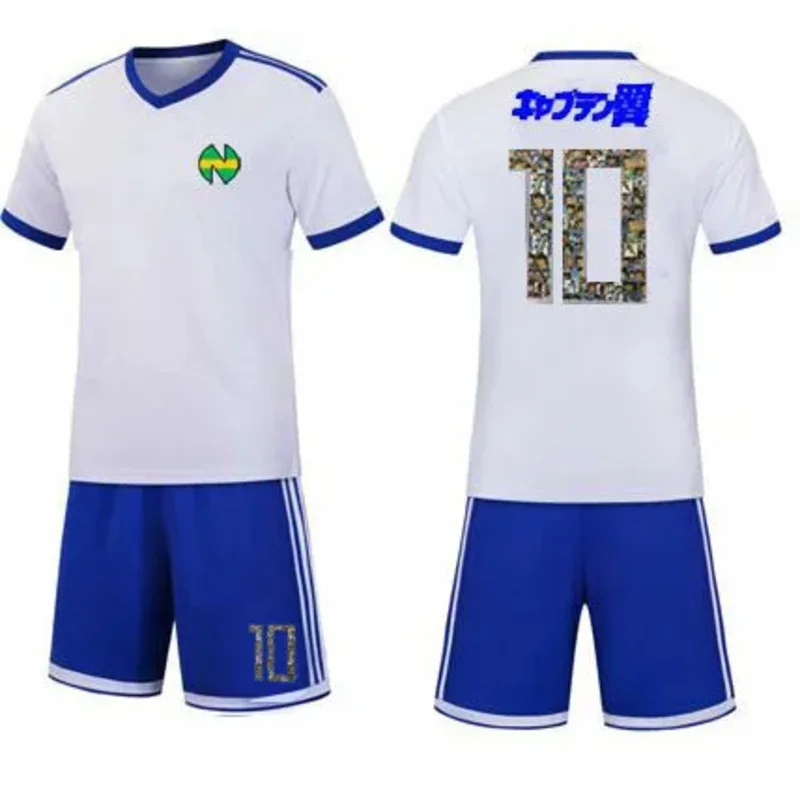 25COSMen camisetas de fútbol pie Maillot niños capitán Ozora Tsubasa Japón Chile Kits de fútbol Oliver Atom camiseta de fútbol