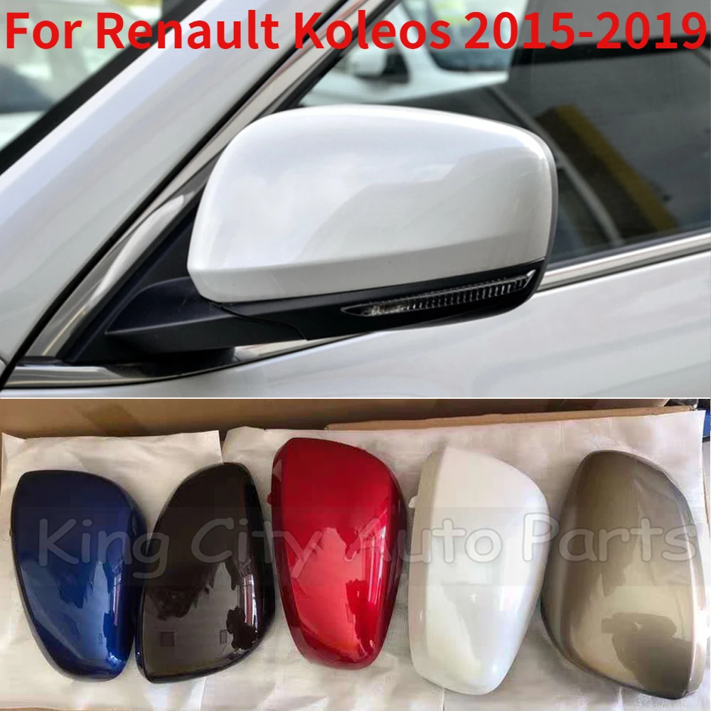 

CAPQX For Renault Koleos 2015 2016 2017 2018 2019 Rearview Mirror Cover Side Mirror Lid Rear View mirror Cover With light style