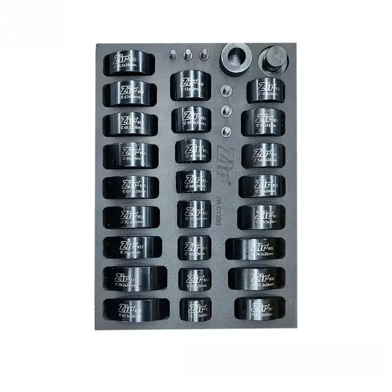 Everbright Store 33 Pieces Press Special Rubber Sleeve Tool Press Auxiliary Press Sleeve Tool Swing Arm