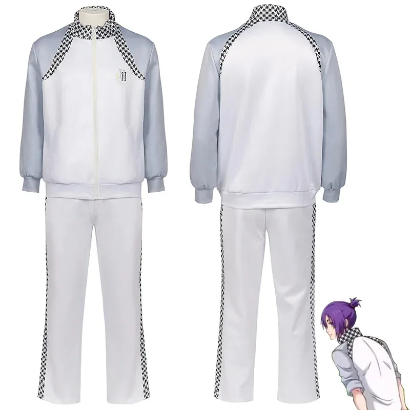 

Аниме Blue Lock Reo Nagi Bachira Косплей Костюм Исаги Чигири Спортивный костюм на молнии Спортивная одежда Парик Куртка Брюки Костюм Футбол Джерси; 6