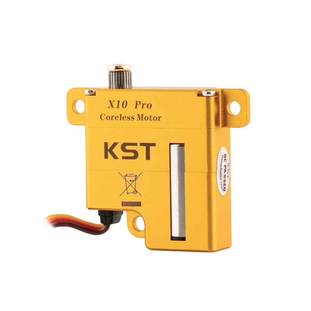 KST X10 Pro A B 11,5Kgf.cm 0,10 Sek. Digitaler Metallgetriebe-Servo für F5J-Wettkampf-Großflügelgleiter – Detail 3