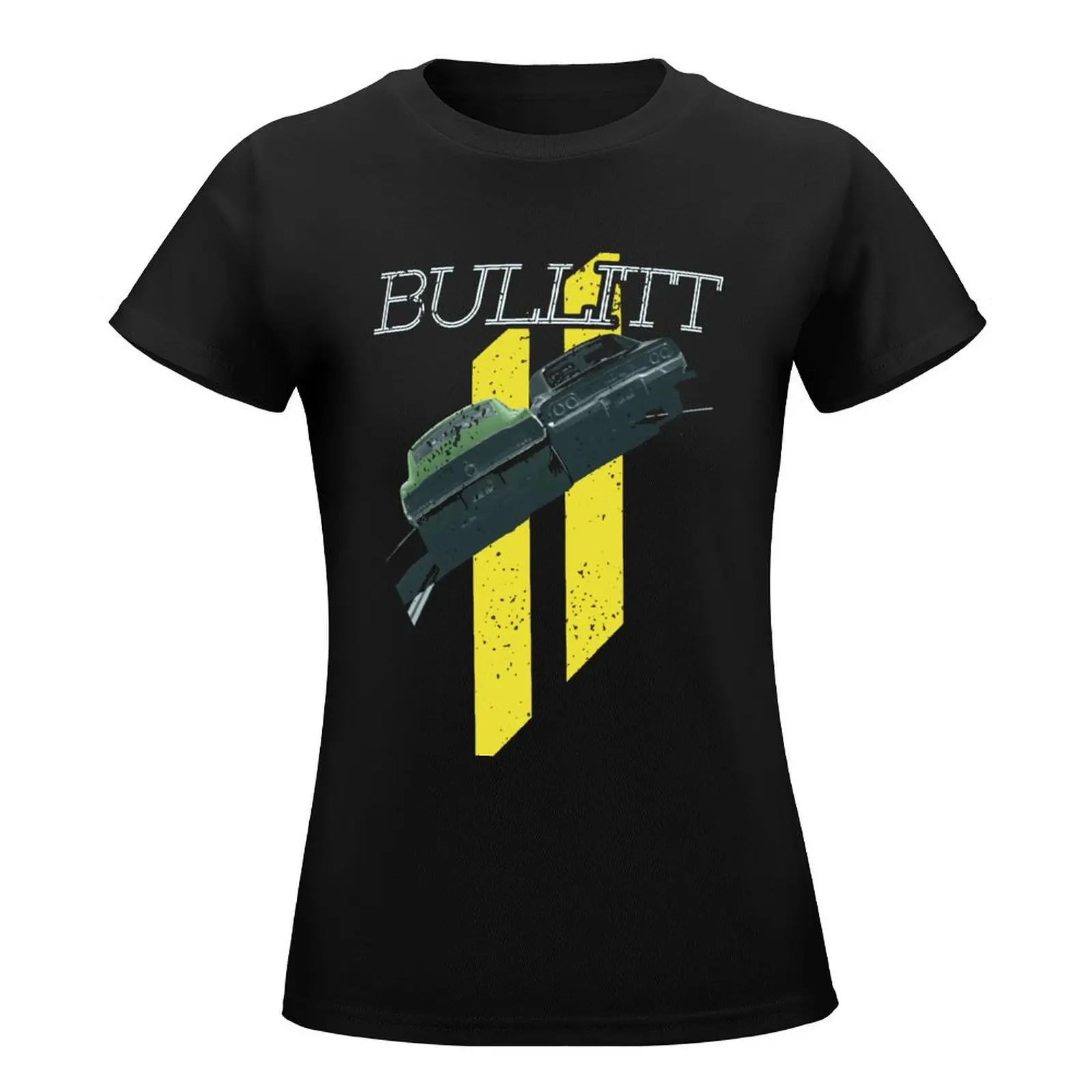 Bullitt T-Shirt aesthetic clothes cute tops funny workout shirts for Women loose fit