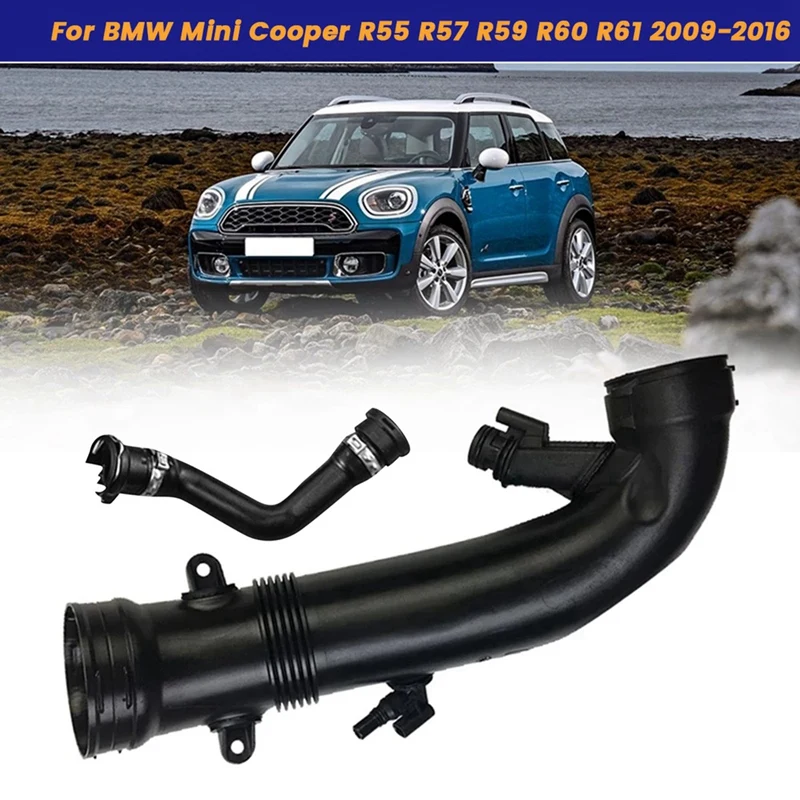 Car Turbo Air Duct Pipe Air Intake Hose & Exhaust Line For BMW Mini Cooper R55 R57 R59 R60 R61 13717607778 13717627501