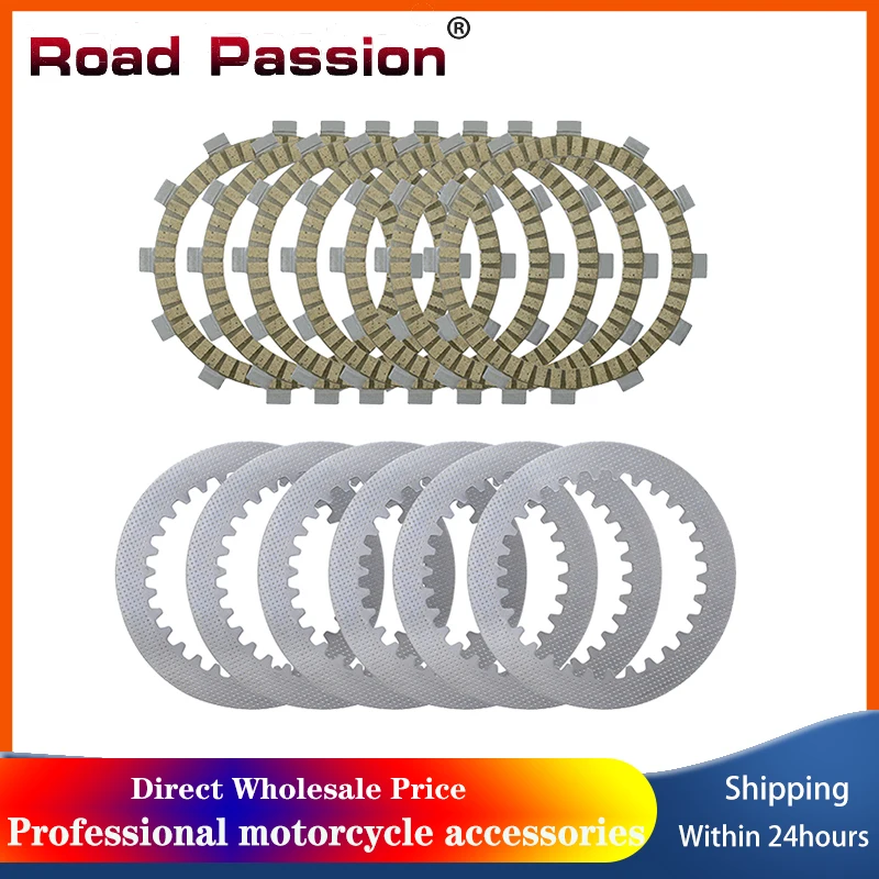 

Motorcycle Parts Clutch Friction Plates Kit For Kawasaki KDX200 KDX200SR KL250 KLX250S KLX250 KLX250ES KLX250R KLX300R KLX250SR