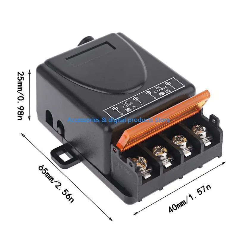 77JD RF433Mhz العالمي لاسلكي للتحكم عن بعد التبديل 9-85 فولت التتابع وحدة الاستقبال RF الارسال لبوابة فتحت باب المرآب #6