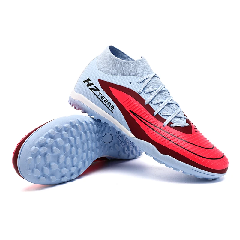 New TF/FG Men Football Shoes Original Fast Professional Football Field Boots Society Cleats Indoor Soccer Shoes Sneaker Unisex