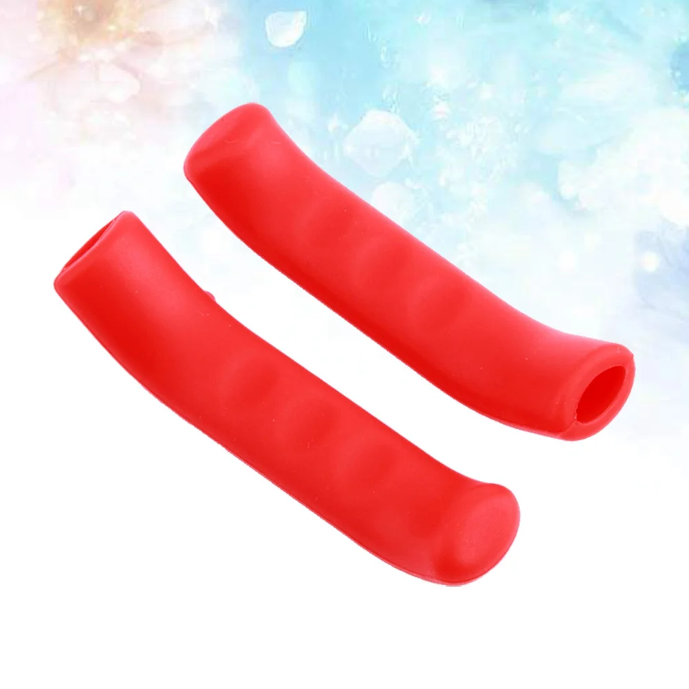 

1 пара велосипедных ручек, красные ручки премиум-класса, эргономичный дизайн, амортизирующие, удобные, минимают усталость, езда