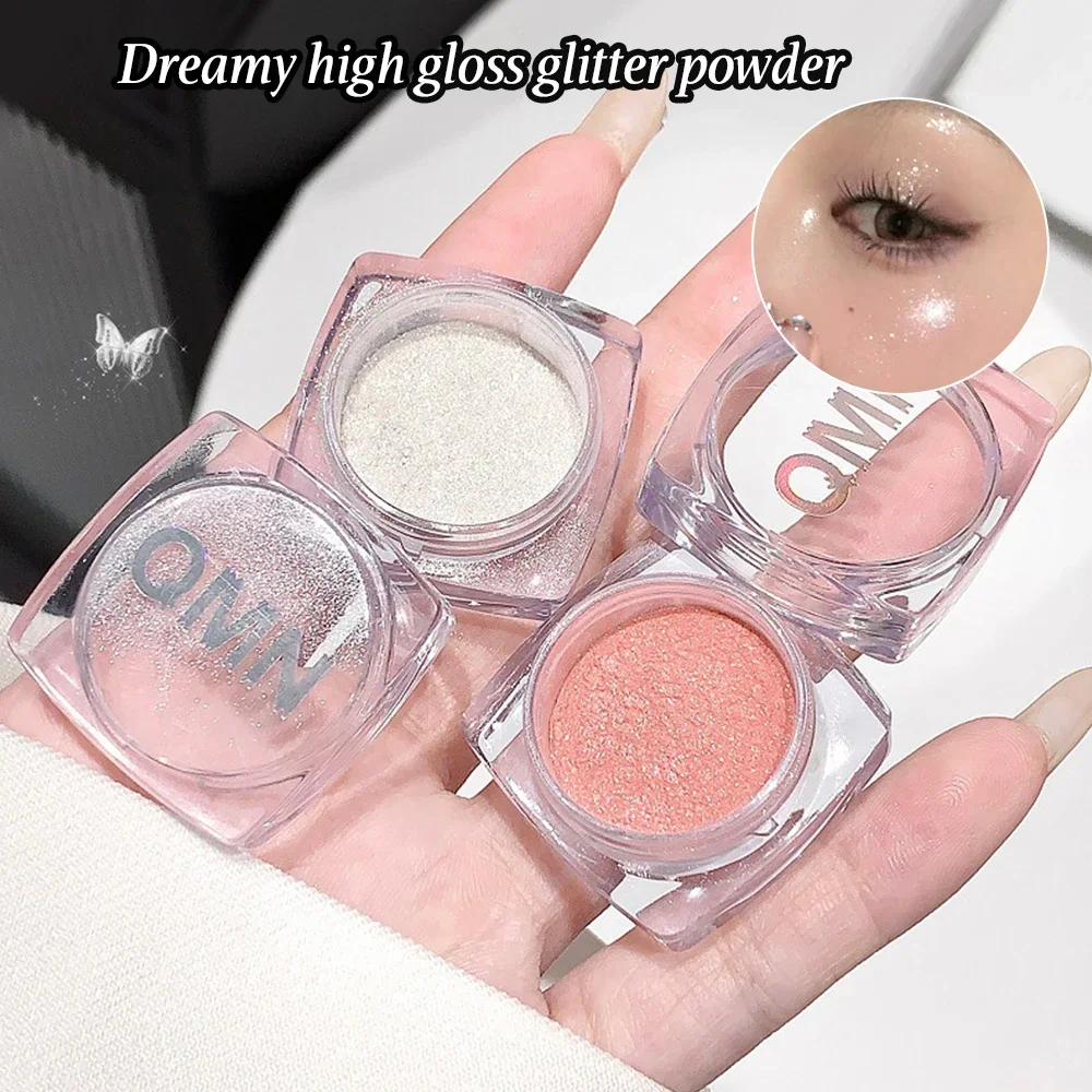 Mini Highlighting Loose Glitter Water Resistant Fine Shimmer Light Coverage All Skin Tones Glitter Makeup Effect