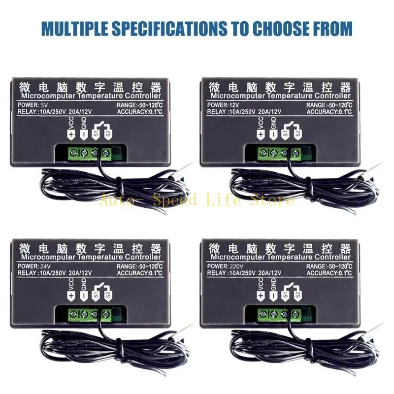 

02DA Precisions W3230 Digital Temperature Regulator with Sensors for Computer Enthusia