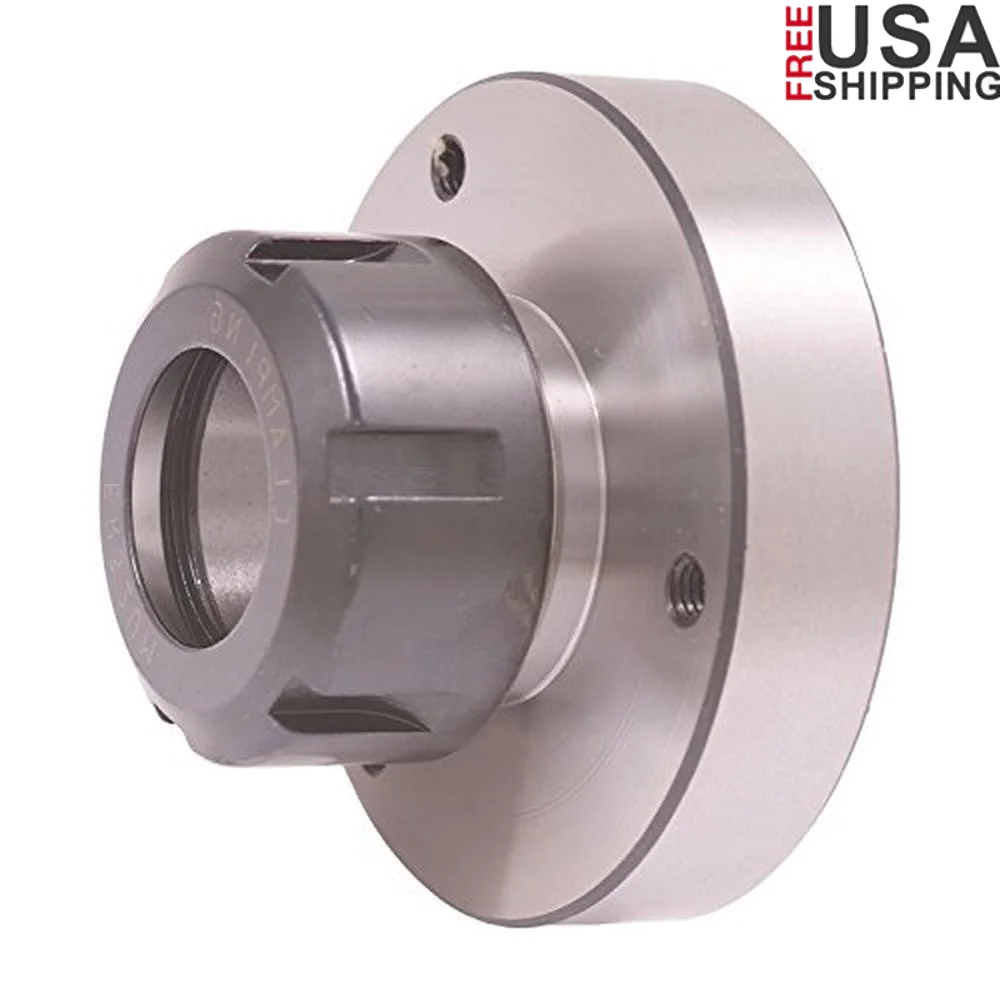 

ER-32 Collet Chuck 80mm Compatible with Lathe Milling Concentricity 0016 Stainless Steel Mounting Wrench Included M33 Thread