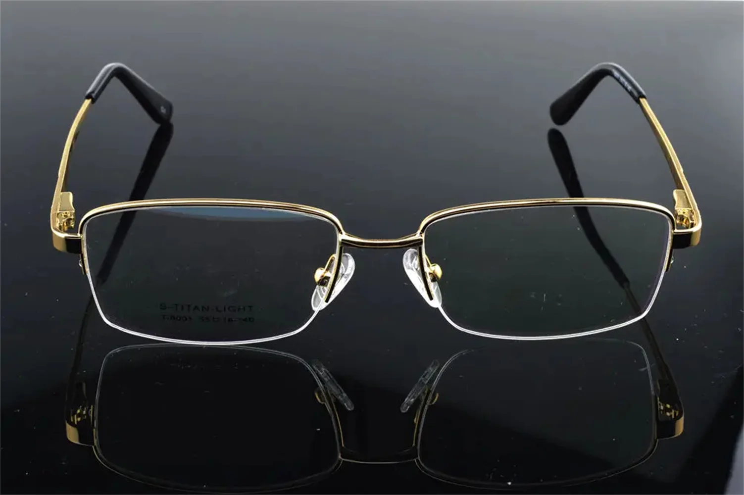 

Titanium Ultra Light Men's Business Frames Eyewear Custom Made Optical Prescription Reading Glasses Photochromic +1 To +6