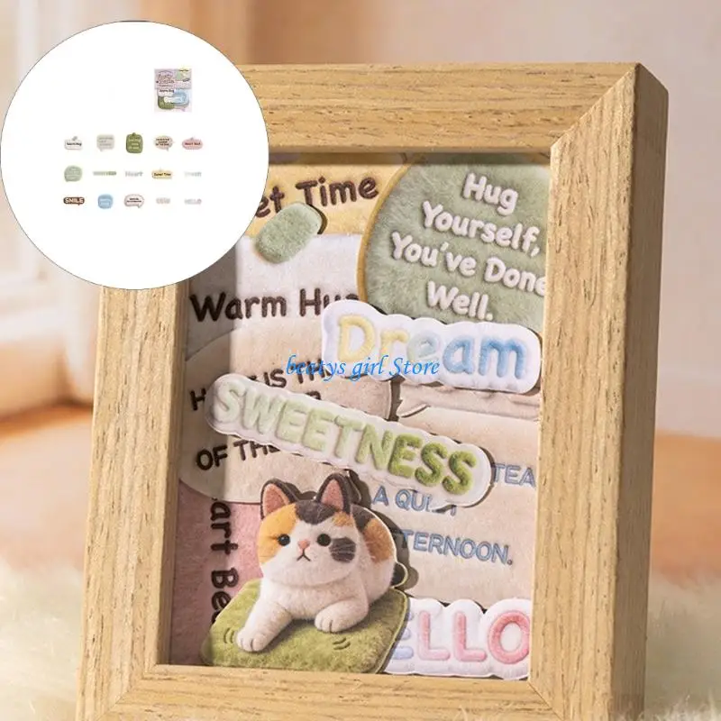 C7AB Decorations Planner Sticker for Album Journal, Cards Making Scrapbook Sticker