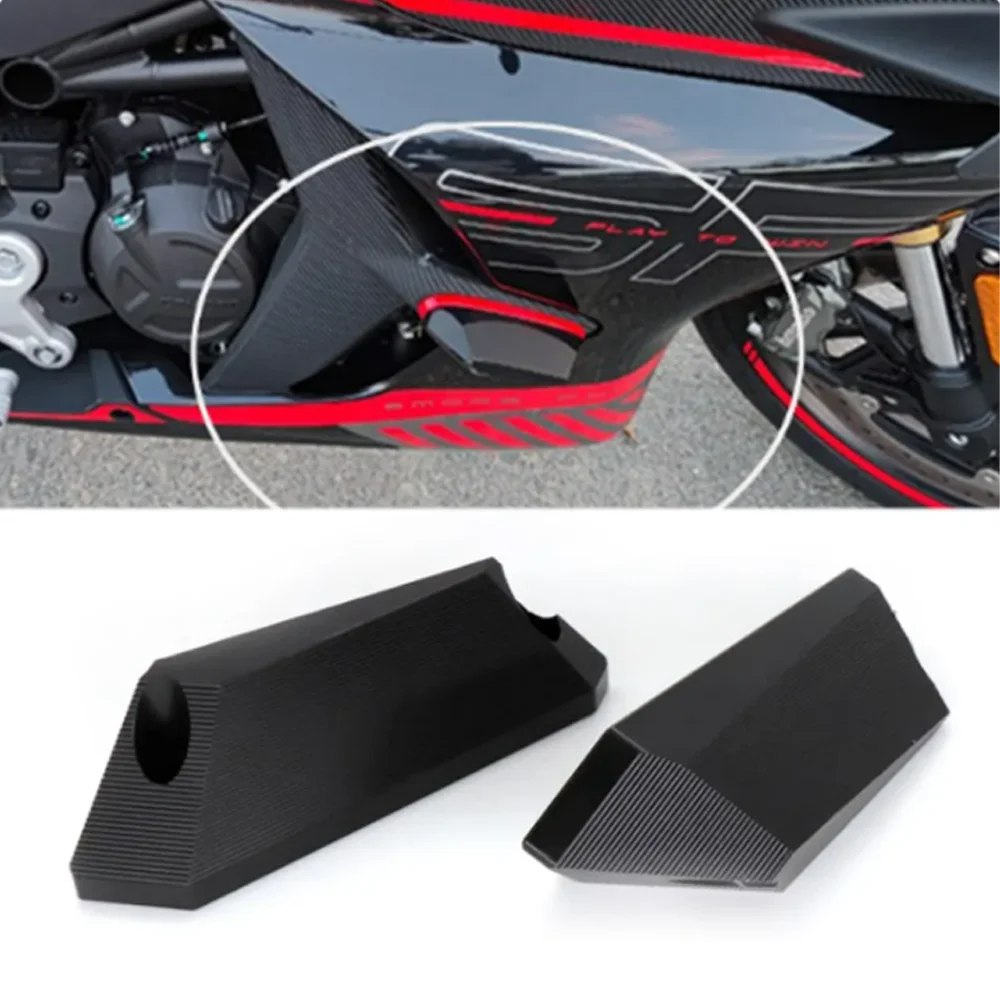 For CFMOTO 450SR 450SRS 2022 2023 2024 CF400-6 Motorcycle Engine Crash Pads Frame Sliders Protector Anti-Fall Fairing