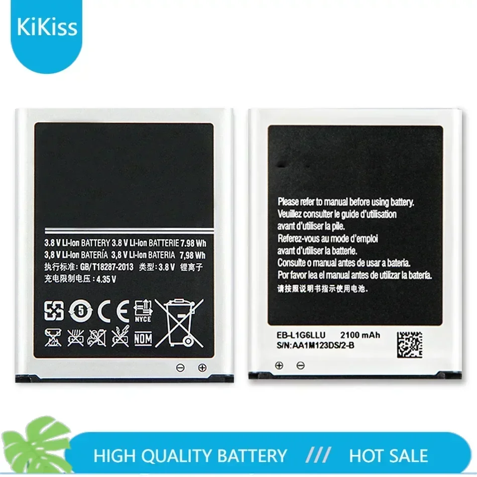 New EB L1G6LLU EB-L1G6LLU Battery For Samsung Galaxy S3 S III  3 i9300 i9300i i9082 i9060 R530 Grand neo duos