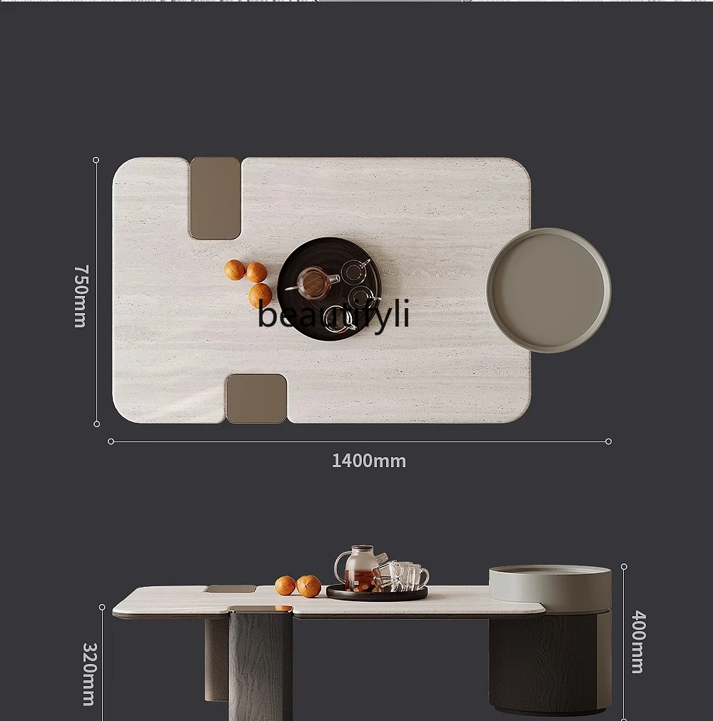 Table à thé minimaliste italienne, Microlite, Moderne, Magnifique, Maison, Designer