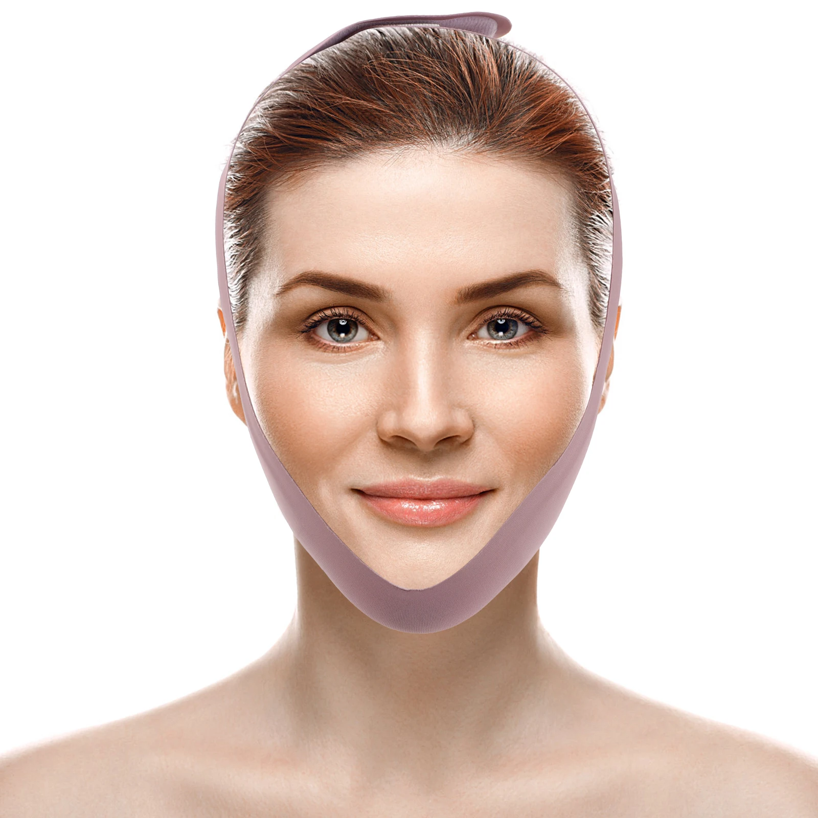 

Magenta Face Lifting Mask Tightening Skin Chin Belt Jaw Strap Skincare Tool Small Face Band Facial Lifting Device