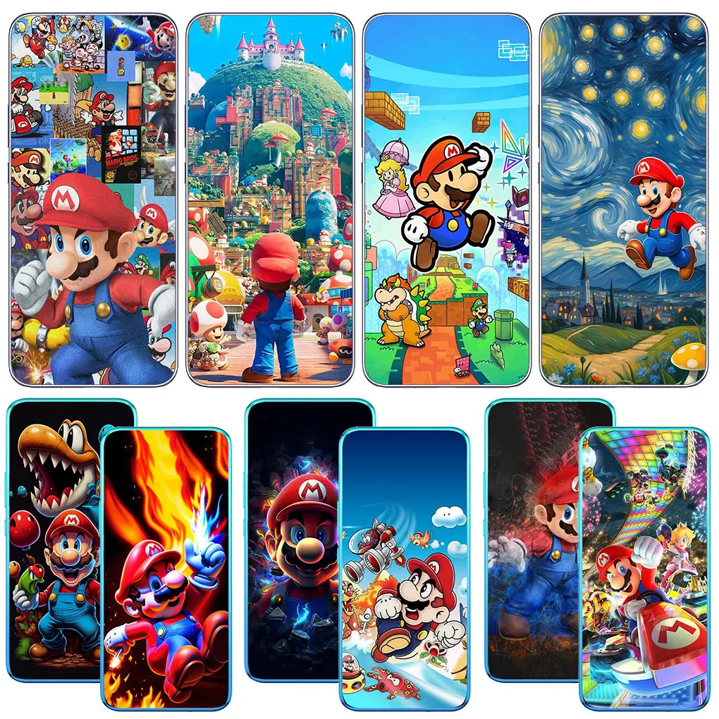 M-Marios-Comics Soft Casing for Motorola Moto Edge 40 50 Pro 30 Ultra neo 20 One Fusion G200 E22 E40 E30 E22I Phone Cover Case