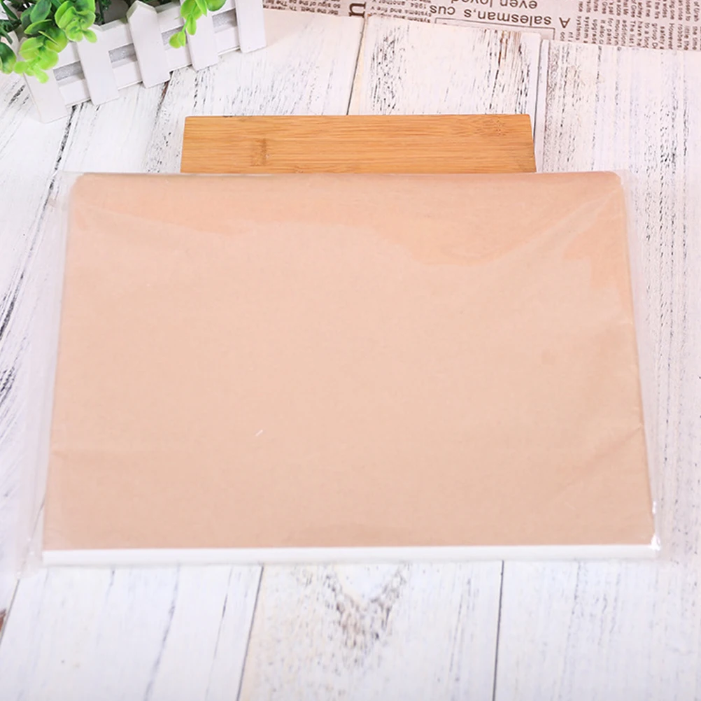 

100 Pcs Non Stick Oil Absorbing Baking Paper Sheets 35x25cm Round Cake Pan Liners Parchment Ideal for High Volume Cakes Easy