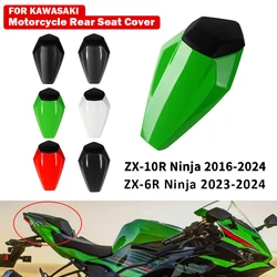 ZX 6R ZX 10R For Kawasaki Ninja ZX-6R ZX-10R 2016-2024 Motorcycle Rear Passenger Pillion Seat Cover Fairing Cowl ABS ZX6R ZX10R