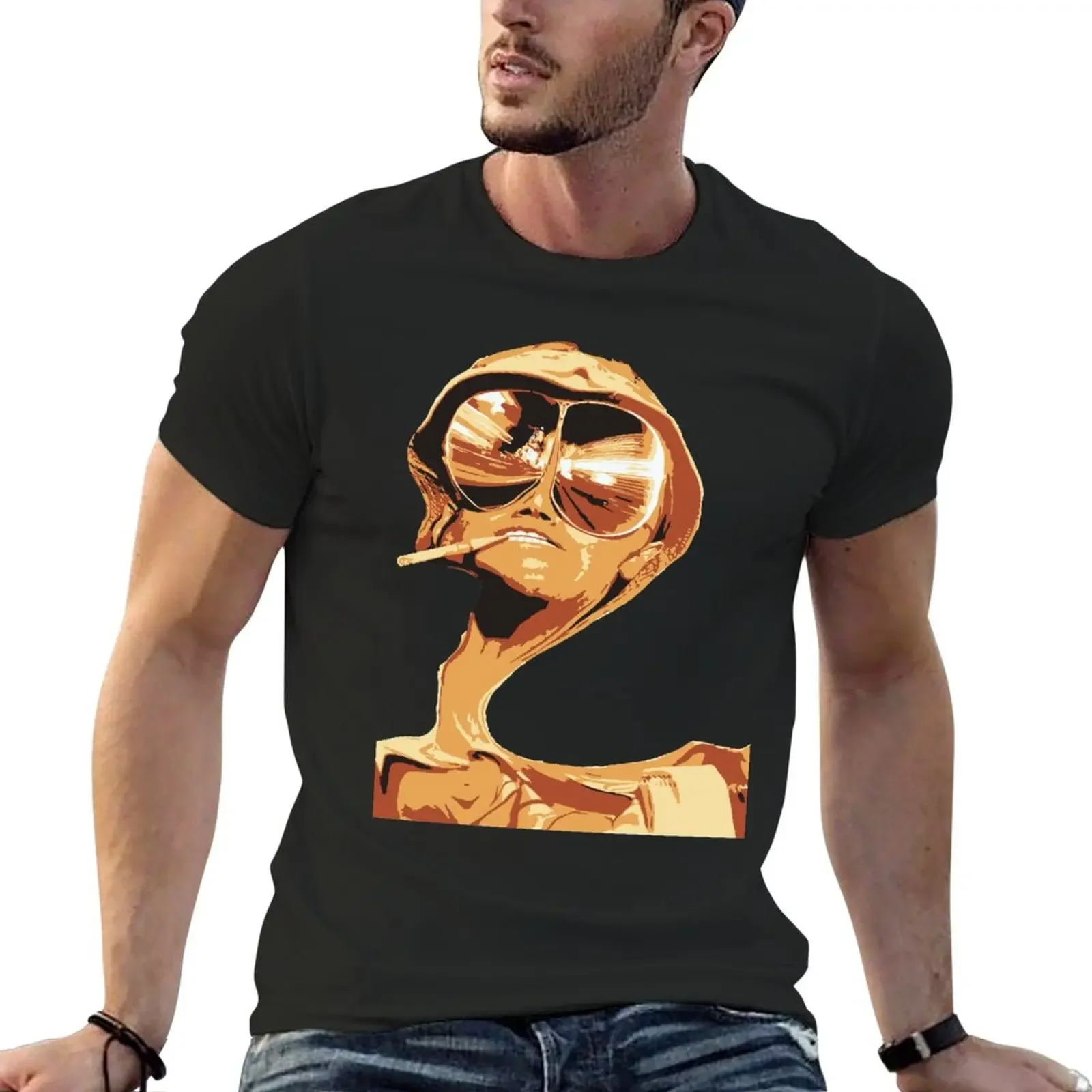 

New Fear and Loathing in las Vegas T-Shirt blacks cotton man t-shirts funny gifts men clothings