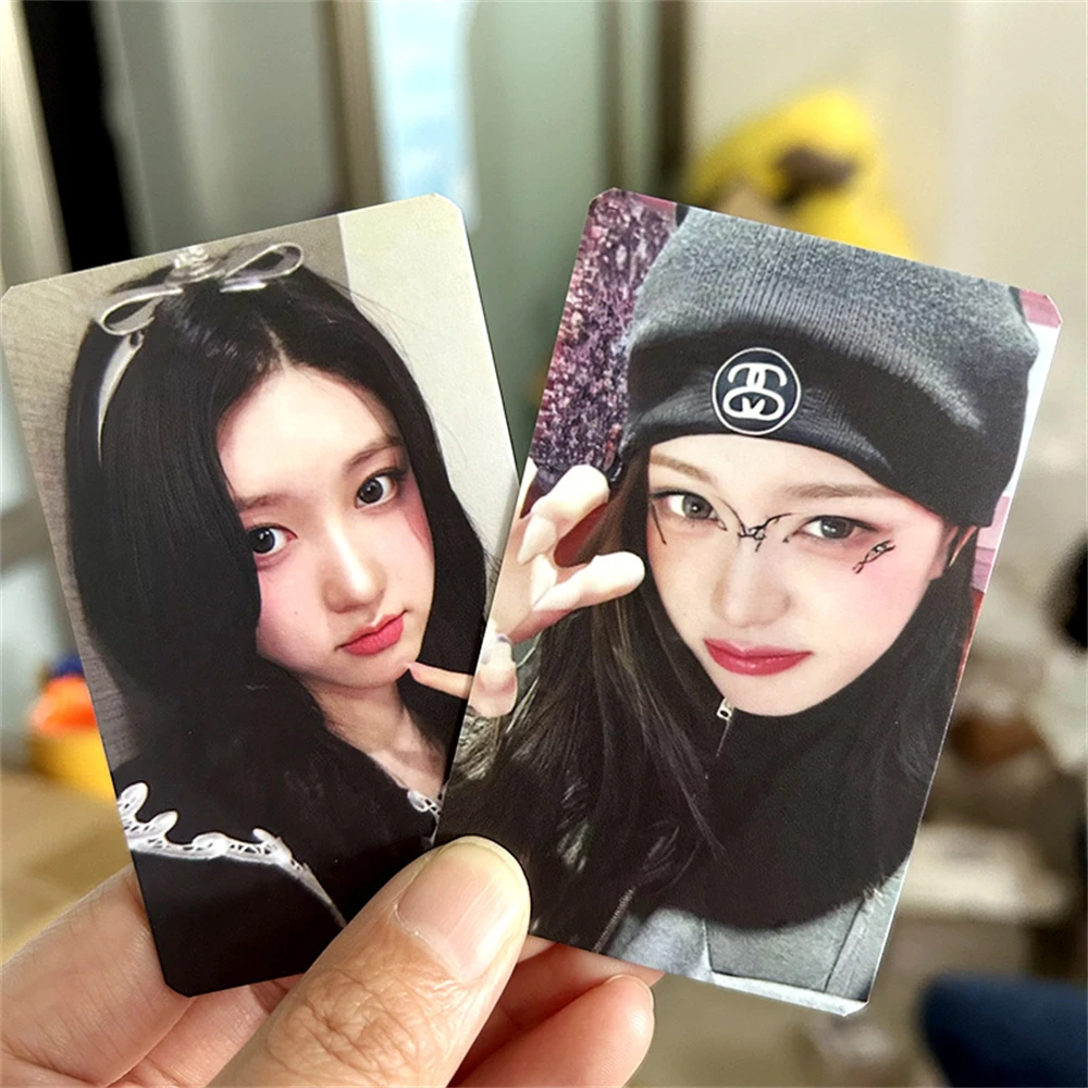 18 pz/set KPOP Album SWITCH Photocard Yujin Gaeul Wonyoung lisa Rei Leeseo Selfie cartolina Two-Sided Lomo Cards Fans Collection