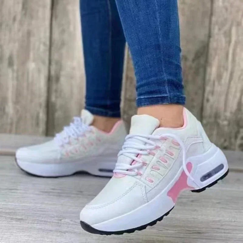 Tenis Women Sneakers Platform Casual Shoes for Women New Comfort Mesh Anti-slip Running Shoes Plus Size Zapatillas De Mujer