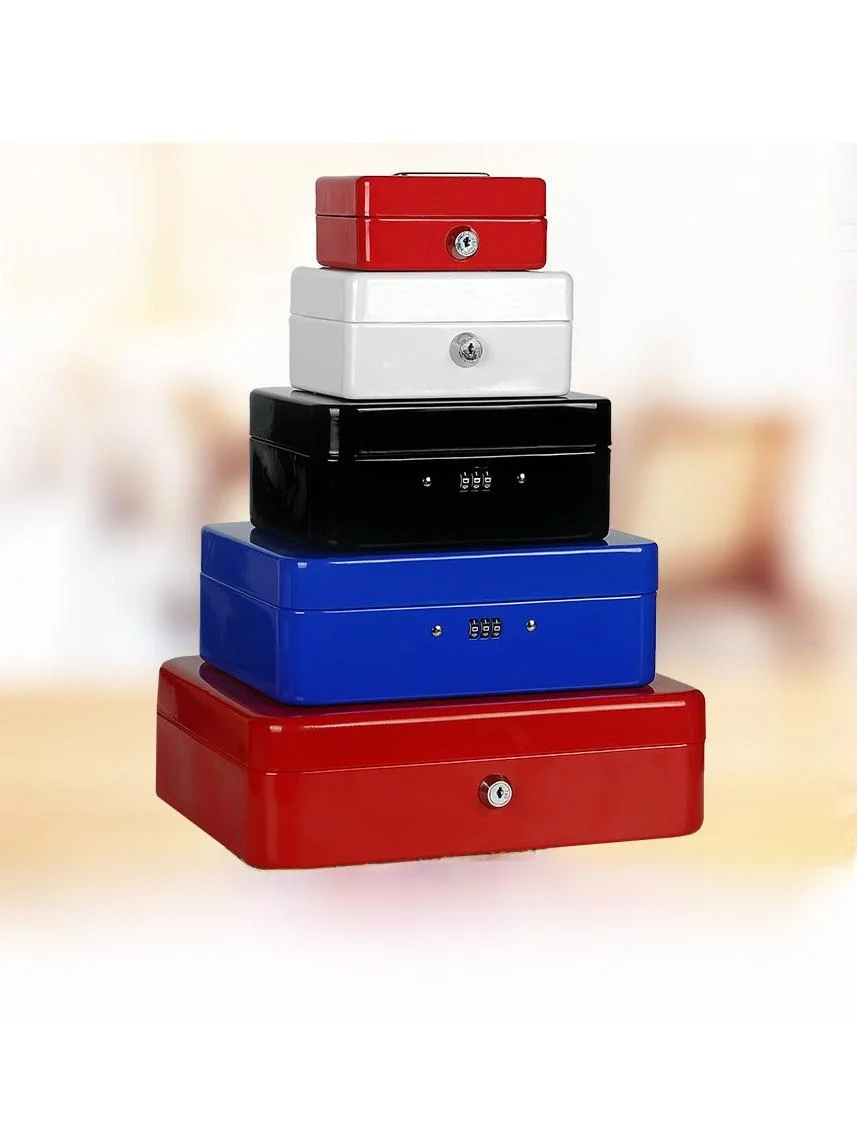 Fireproof Rustproof Document Storage Box Iron Key Organizer Household Storage Utility by Fushiu Shuang