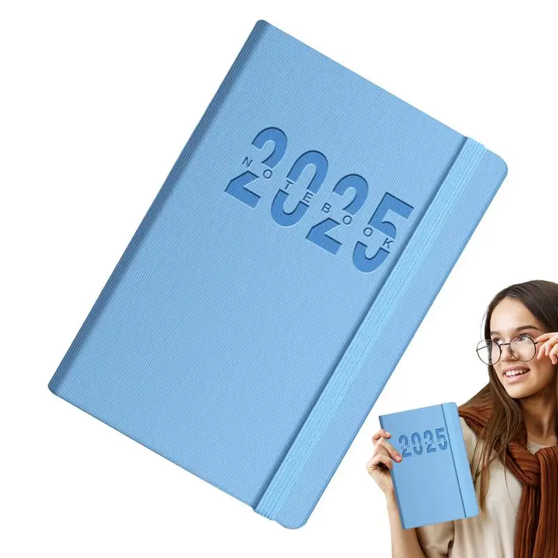 

Event Planner Notebook PU Leather 365 Days Planner Notebook A5 Event Planner Notepad Multipurpose Note Book For Work Schedule