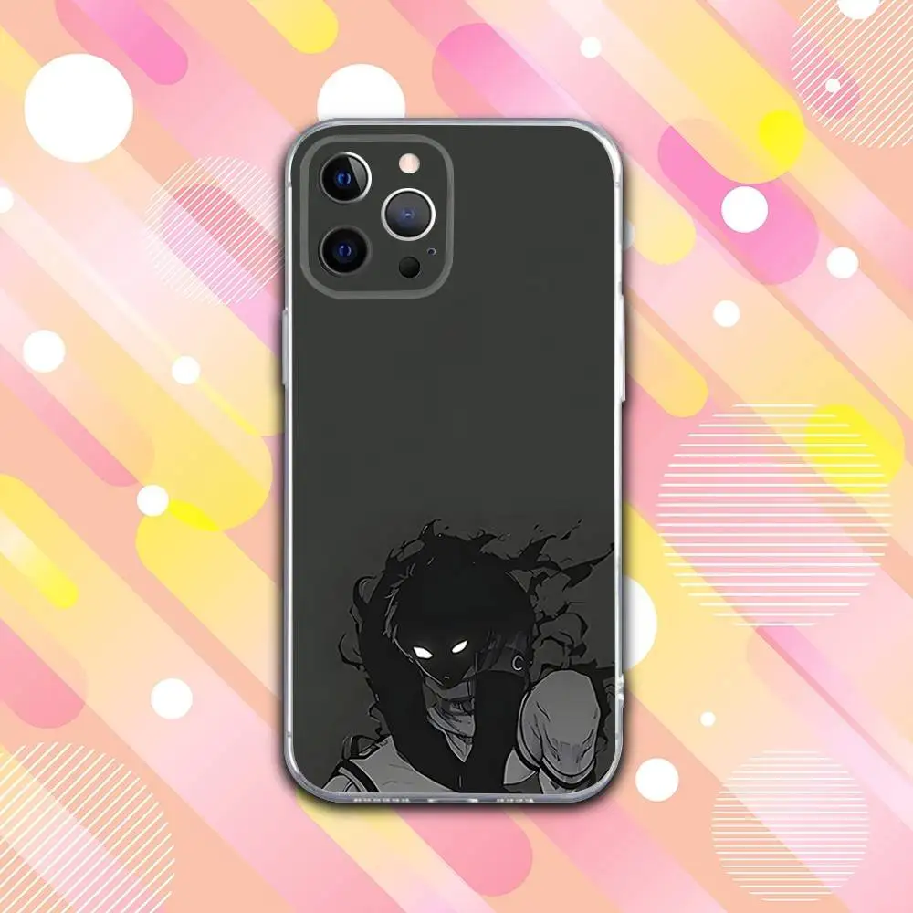 Funda de teléfono Anime B-Blue L-Lock para iPhone 17,16,15,14,13,12,11 Pro,Max,Plus,X,XS,XR,SE4,E Mini funda suave transparente